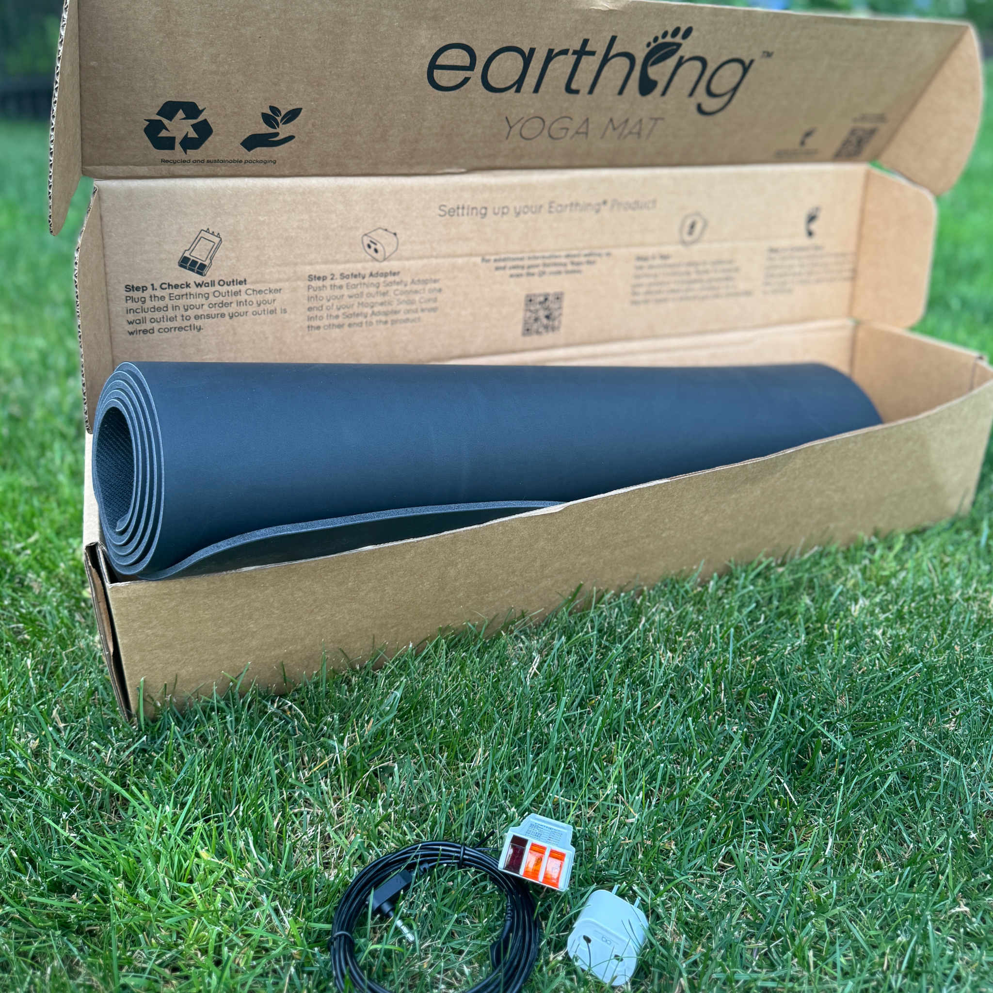 Earthing Yoga Mat (Single Sided)