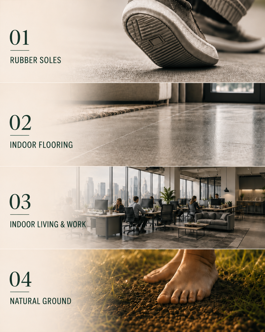 Natural ground contact layers