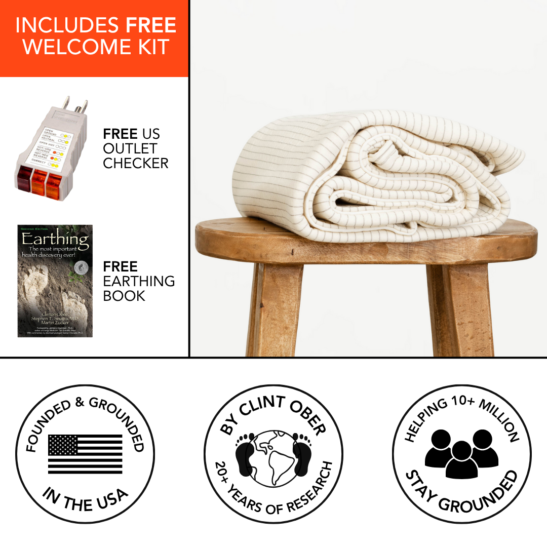 Earthing Throw Blanket