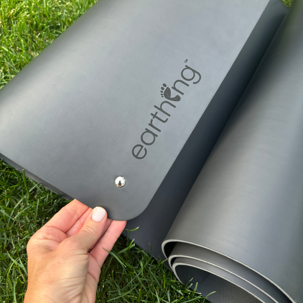 Earthing Double Sided Yoga Mat Kit | Grounding Products From Clint Ober