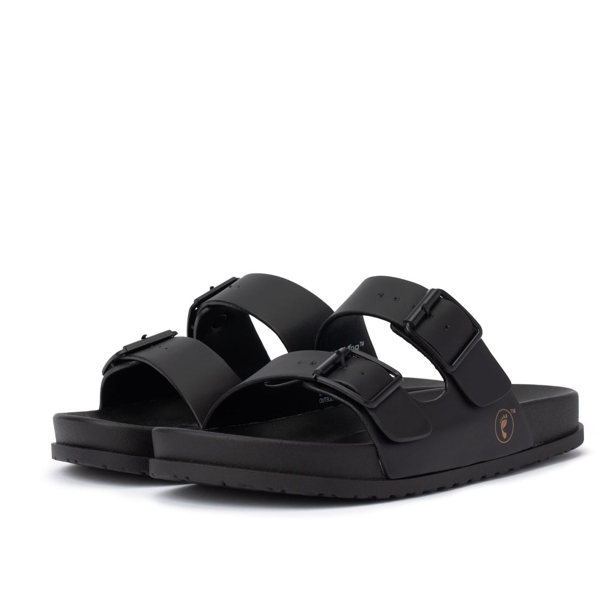 EARTHING GROUNDERS BLACK GROUNDING FLIP FLOPS SANDALS MENS SIZE 9 EUR 42 NEW Earthing Sandals | Simple Grounded Comfort & Natural  main image 2