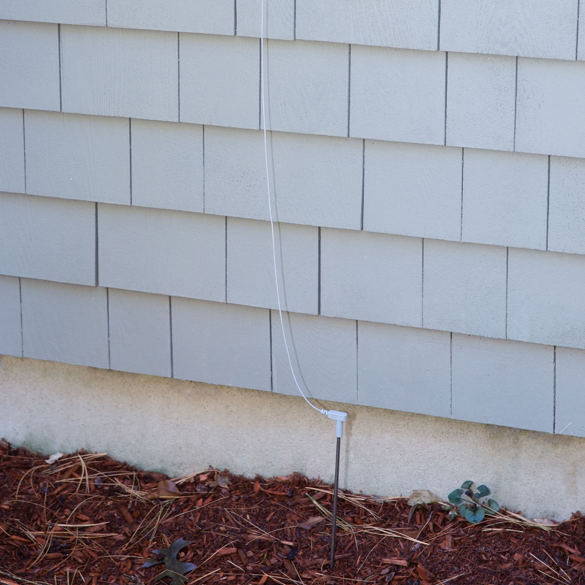 The Earthing Ground Rod is pushed into the soil outside your window to connect your Earthing product to the ground's electrons. (1908689109105)