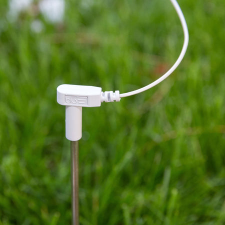 The Earthing Ground Rod gets pushed into the earth in order for it's free electrons to flow into your Earthing product and ground you. (1908689109105)